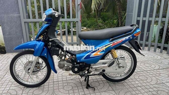 Honda Wave Alpha màu Xanh
