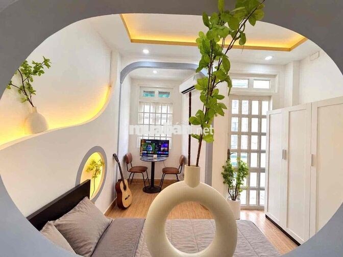 Căn hộ 1PN ban công full nội thất Cách Mạng Tháng Tám Quận 10