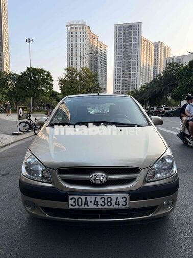 Hyundai Getz nhâp đăng kí 2009 Số tự động vàng cát
