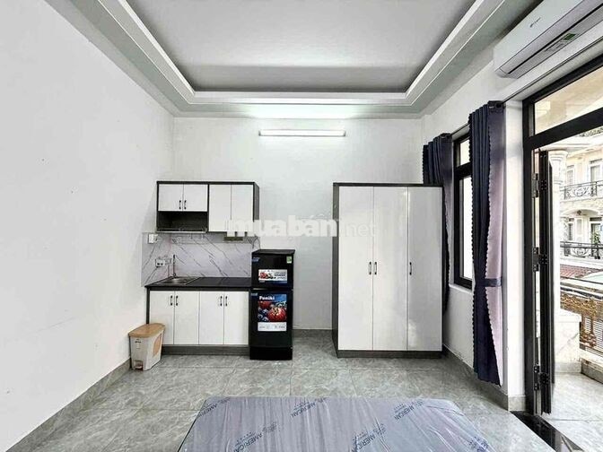STUDIO BAN CÔNG - FULL NỘI THẤT NGAY CPVM QUANG TRUNG