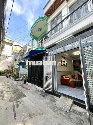🏡 NHÀ HẺM XE HƠI - PHAN HUY ÍCH – 2 TẦNG – 3,2 x 10,5M GIÁ NHỈNH 4 TỶ 
