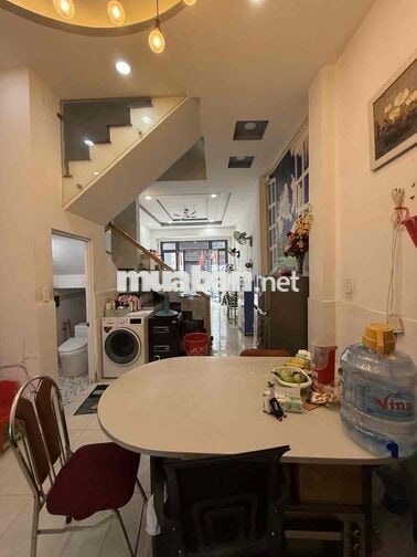 THOẠI NGỌC HẦU – HẺM 5M THÔNG 102 BÌNH LONG – 4PN, 3 TẦNG BTCT – CHỈ 6