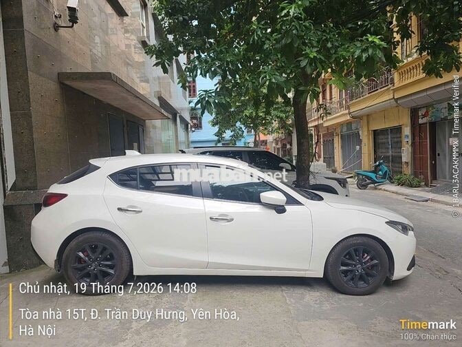 Mazda 3 2016 Hatchback 136603 km Trắng