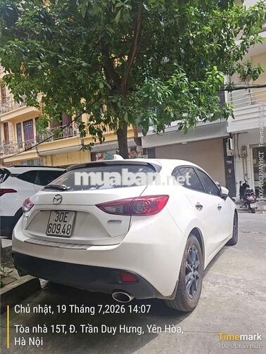 Mazda 3 2016 Hatchback 136603 km Trắng