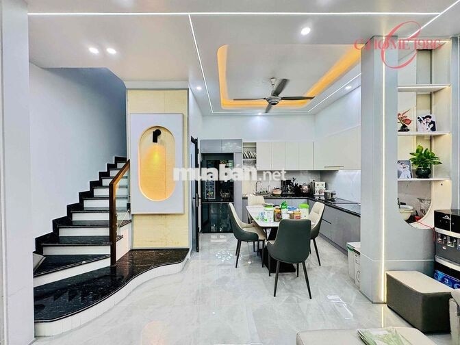 NHÀ XÂY MỚI ĐỘC LẬP 4T - NGANG ĐẸP - FULL NỘI THẤT TẠI MIẾU HAI XÃ