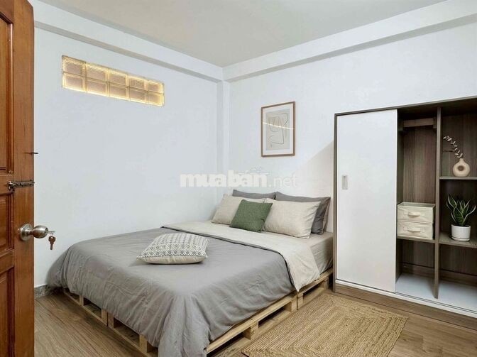 Căn hộ full nội thất có ban công lớn, máy giặt  TT quận 3 VX Dân Chủ