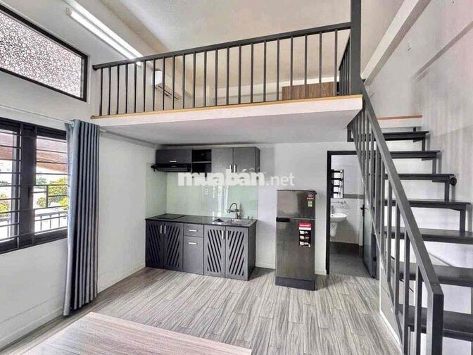 CHO THUÊ CĂN HỘ CÓ GÁC SIÊU TO - THOÁNG MÁT - ĐẦY ĐỦ NỘI THẤT - Ở LIÊN