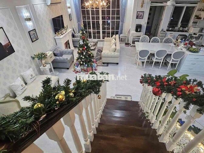 Penthouse Him Lam Riverside, duplex 220m, 4pn, 3wc, 2 bếp, 17,1 Tỷ Ạ.