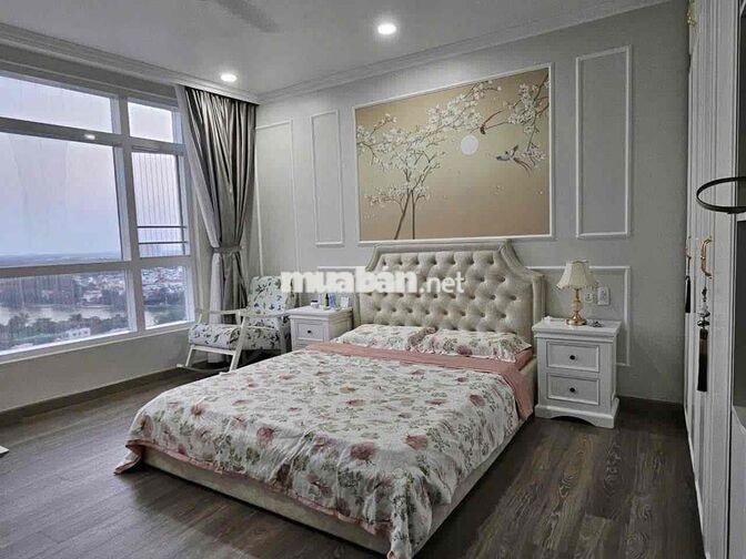 Penthouse Him Lam Riverside, duplex 220m, 4pn, 3wc, 2 bếp, 17,1 Tỷ Ạ.
