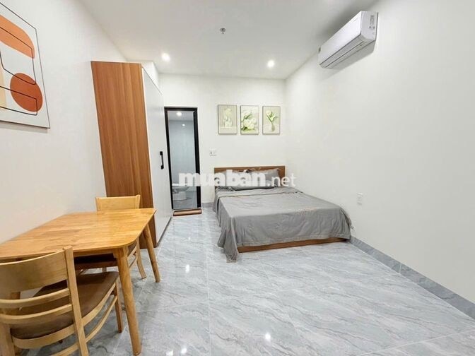 cho thuê căn hộ studio đầy đủ nội thất gần cầu Sông Hàn