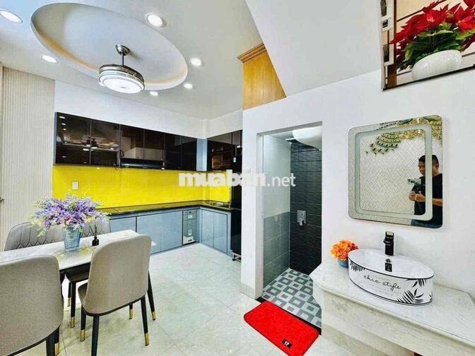 cho thuê nhà 745// quang trung p12(3,63x10,5) 2 lầu , 3pn , 3wc
