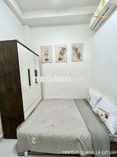 STUDIO FULL NỘI THẤT - NHỎ XINH NGAY BÙI QUANG LÀ - GẦN NGÃ 3 TÂN SƠN