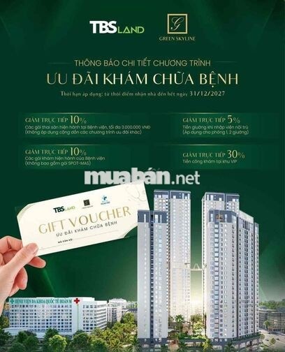Bán căn hộ Green SKY Line chủ đầu tư TBS Land Dĩ An