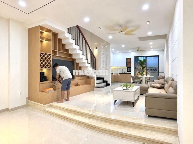 CHO THUÊ NHÀ NGUYÊN CĂN 4 PHÒNG NGỦ ĐẦY ĐỦ NỘI THẤT MỚI KHU MỸ GIA GIÁ