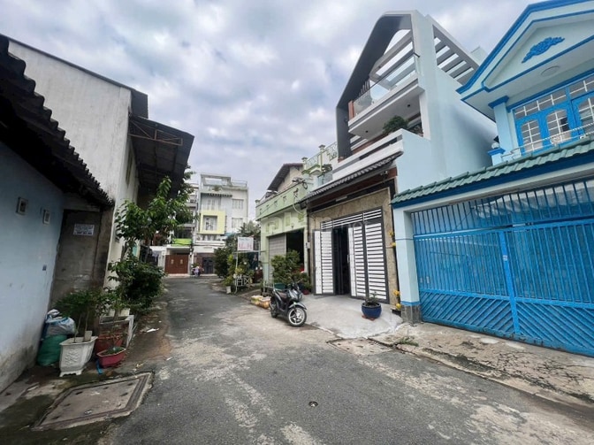 Nhà đường oto Cư Xá Phú lâm A, Quận 6