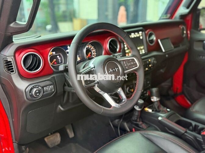 Jeep Wrangler Rubicon 2023, Màu đỏ, Xe đẹp