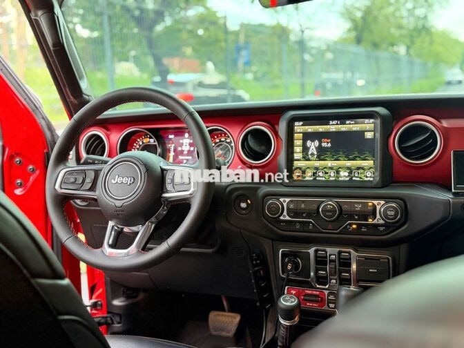 Jeep Wrangler Rubicon 2023, Màu đỏ, Xe đẹp