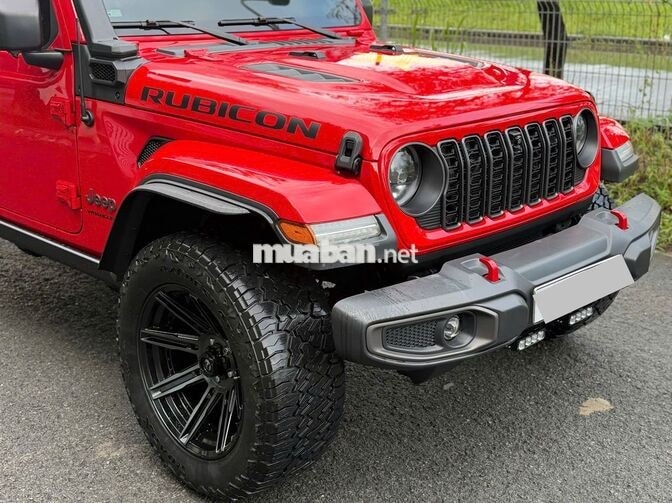 Jeep Wrangler Rubicon 2023, Màu đỏ, Xe đẹp