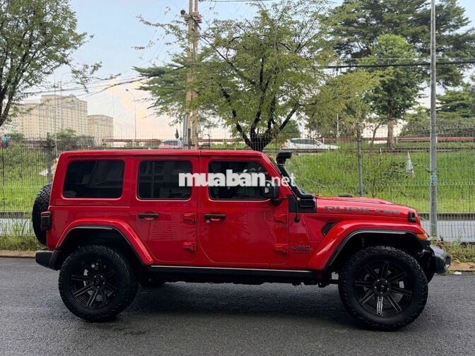 Jeep Wrangler Rubicon 2023, Màu đỏ, Xe đẹp