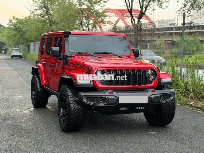 Jeep Wrangler Rubicon 2023, Màu đỏ, Xe đẹp