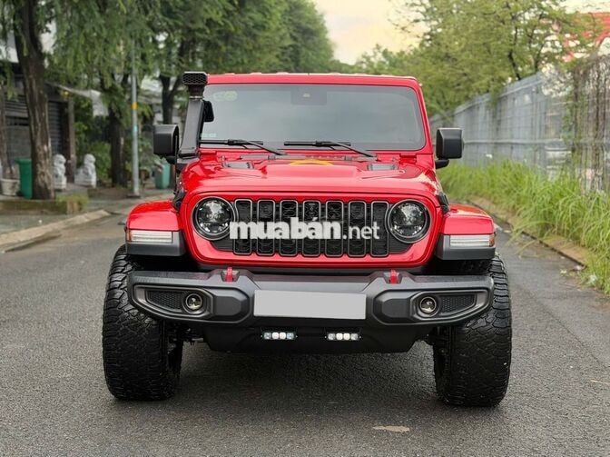 Jeep Wrangler Rubicon 2023, Màu đỏ, Xe đẹp
