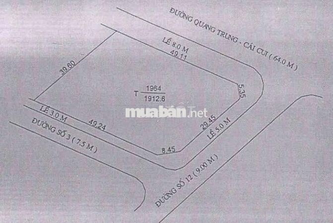 Chuyển nhượng quyền sử dụng đất tại phường Hưng Phú, TP. Cần Thơ