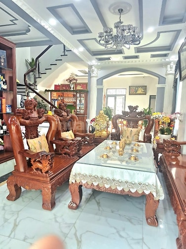 Bán Biệt thự KDC Đại Phúc 10x20m có Hầm +3 tầng lầu
