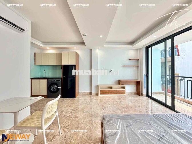 CHDV MỚI XÂY ĐẦY ĐỦ NỘI THẤT - BAN CÔNG - MÁY GIẶT RIÊNG CÓ THANG MÁY