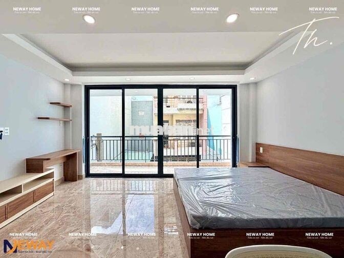 CHDV MỚI XÂY ĐẦY ĐỦ NỘI THẤT - BAN CÔNG - MÁY GIẶT RIÊNG CÓ THANG MÁY