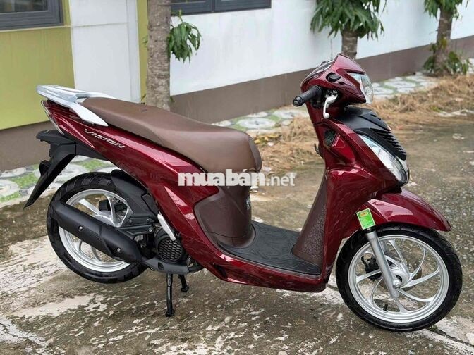 Honda Vision 2021 màu Đỏ