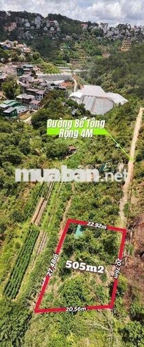 505m2 Đất View đẹp Khe Sanh 3 tỷ 950 triệu