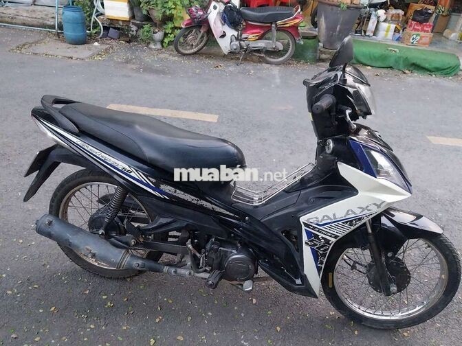 SYM GALAXY 50CC ĐEN TRẮNG XANH