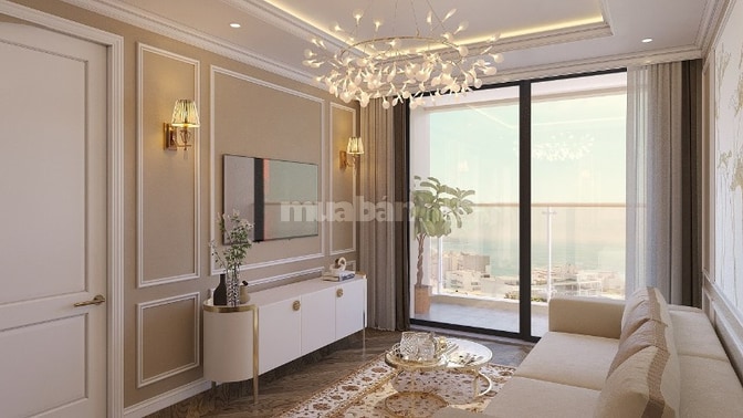 3 tỷ 2 sở hữu ngay căn hộ mặt biển Đà Nẵng . Newtown Diamond tòa R đẹp