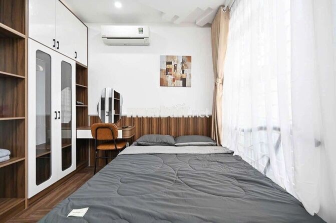 Căn hộ 1pn 40m2 ban công - Đinh Công Tráng Quận 1, gần chợ Tân Định