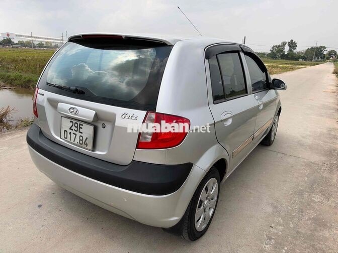 Hyundai Getz 2010 Số sàn Bạc