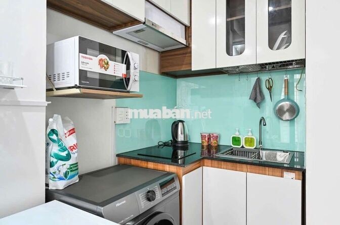 Căn hộ 1pn 40m2 ban công - Đinh Công Tráng Quận 1, gần chợ Tân Định