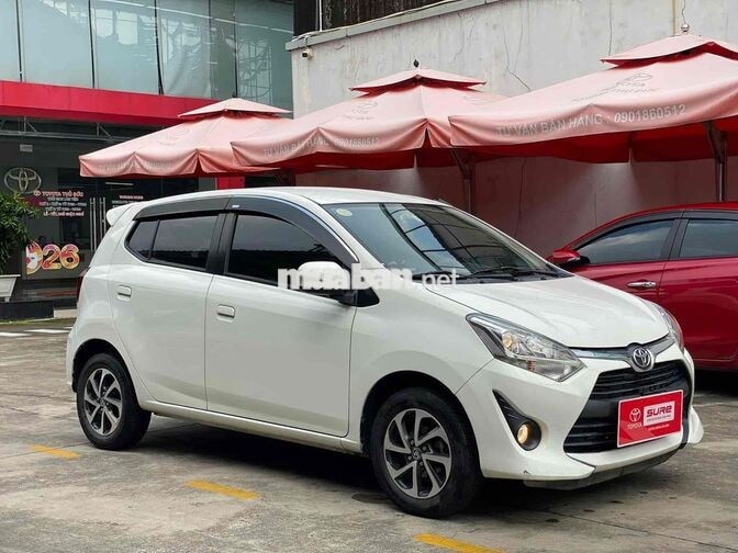 Toyota Wigo 2019 Số sàn 76.500km Trắng
