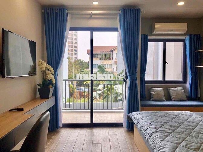 Căn Hộ Mới 100%, 1 Phòng Ngủ Ban Công Gần Chợ Bến Thành, Dinh Độc Lập