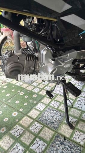 Xe máy số Detech Espero màu Đen