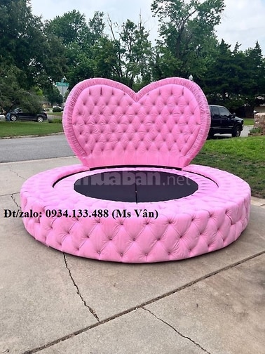 Mẫu giường tròn đẹp siêu xinh decor nhà cực chất