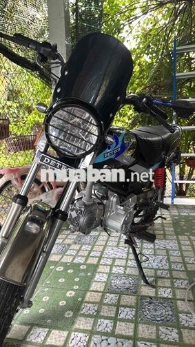 Xe máy số Detech Espero màu Đen