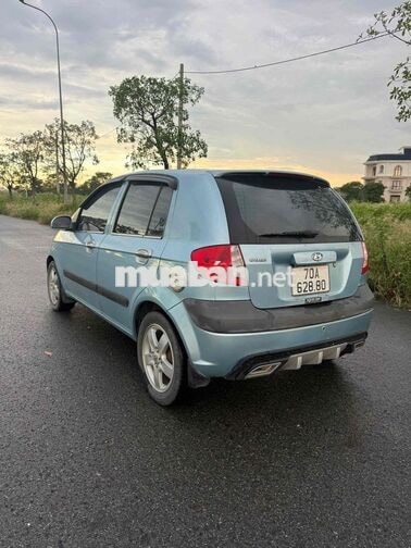 Hyundai Getz 2007 1.6 AT Xanh