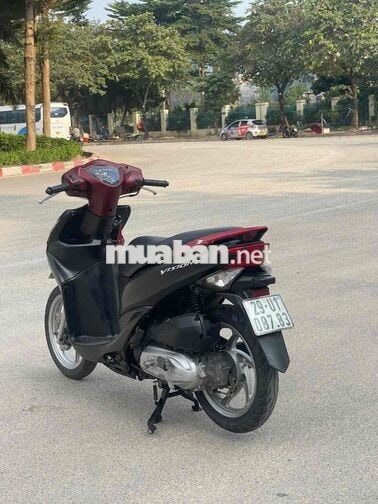 Honda Vision màu Đen đỏ
