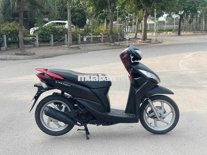 Honda Vision màu Đen đỏ
