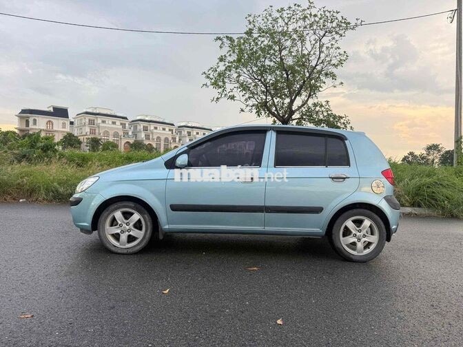 Hyundai Getz 2007 1.6 AT Xanh