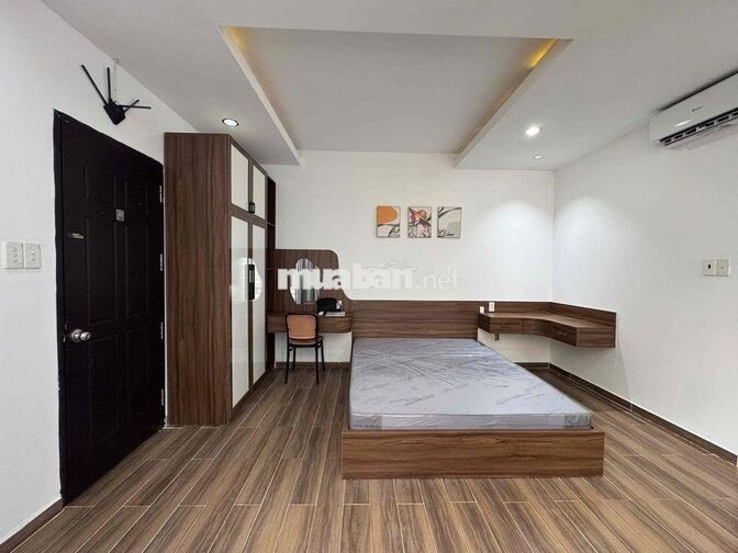 STUDIO FULL NỘI THẤT – CỬA KÍNH LỚN, MÁY GIẶT RIÊNG NGUYỄN TRÃI QUẬN 1