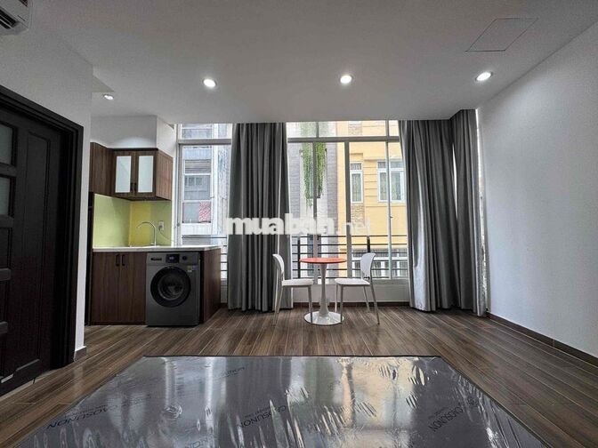 STUDIO FULL NỘI THẤT – CỬA KÍNH LỚN, MÁY GIẶT RIÊNG NGUYỄN TRÃI QUẬN 1