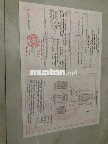 Bán chung cu lầu 1 + lửng , dt 47m2 , ngang 4m , dài 13m , 2PN 1wc