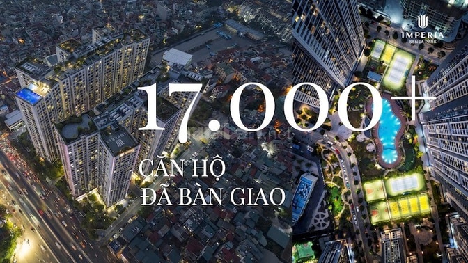 Căn hộ Imperia Sensa Park - Booking 100tr/suất (có hoàn lại)