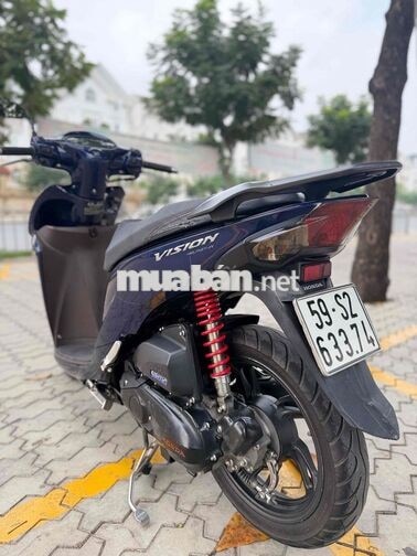 Honda Vision 2017 màu Xanh